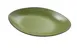 Yanco BM-213GR - Oval Melamine Plate, 13.5" W x 1.5" D x 8.5" H, Birmingham Green - Dozen 1 image