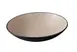 Yanco BM-307CL - 12 oz Clay/Black Melamine Bowl 7.5" Dia x 1.5" H, Dishwasher‑Safe, Resistant- 1 Dozen 1 image