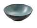 Yanco BM-407TL - 7.25" Diameter 24 Oz Melamine Bowl, Two‑Tone Gray/Teal Dinnerware - Dozen 1 image