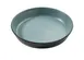 Yanco BM-508TL Deep Dish Bowl, 8.5"W x 1.5"D x 8.5"H, 24 oz (3/4 qt) Melamine, Gray/Teal - Dozen 1 image