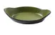 Yanco BM-608GR Rarebit, 8.75"W x 1.5"D x 5"H, 10 oz Melamine, Gray & Birmingham Green - Dozen 1 image