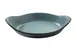 Yanco BM-608TL - Gray/Teal Melamine Round Bowl, 8.75" W x 5" H, 10 oz (½ qt) - Dozen 1 image
