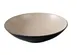 Yanco BM-708CL - 20 Oz (3/4 Qt) Melamine Bowl, 8" Diameter, Two‑Tone Clay/Black, Round - Dozen 1 image