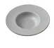Yanco BM-710 - 9-1/4" Wide Rim Round Dessert Plate, 10 oz, Two‑Tone Melamine, 9" Diameter - Dozen 1 image