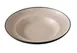 Yanco BM-810CL - 12 oz Clay/Black Melamine Bowl, 10 3/4" W x 7" D x 2 1/4" H - Dozen 1 image