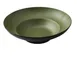 Yanco BM-811GR - 11-1/8" Melamine Bowl, 20 Oz, Two‑Tone Birmingham Green - Dozen 1 image