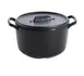 Yanco BP-4105 Black Pearl Melamine Bowl, 25 oz, 5-1/2" Dia x 3-1/2" H, Dishwasher‑Safe - Dozen 1 image
