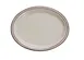 Yanco BR-12 Oval Ceramic Platter, Speckled, 9-1/2" L x 7-1/2" W, Dishwasher & Oven Safe - Dozen 1 image