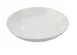 Yanco CA-608 - Cambria 8" White Porcelain Salad Bowl Aluminum Trim, 20 oz - Dozen 1 image