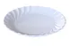Yanco CAT-1015 Reusable Melamine Plate, 15.5" Round White, 14‑15" Diameter, Dishwasher Safe Tableware 1 image