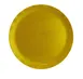 Yanco CAT-1018G Catering Plate, 18" Round Melamine Dinnerware, Gold, Dishwasher Safe 1 image