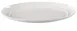 Yanco CAT-5016 Oval Melamine Serving Platter, 16" x 7½" White, Deep, Dishwasher Safe 1 image
