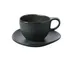 Yanco CH-002 - 6¼" Dark Green Porcelain Saucer Dishwasher/Oven/Microwave Safe, 3/4" Height - Dozen 2 image