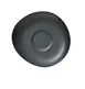 Yanco CH-002 - 6¼" Dark Green Porcelain Saucer Dishwasher/Oven/Microwave Safe, 3/4" Height - Dozen 1 image