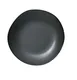 Yanco CH-112 - 12" Round Porcelain Plate, Dark Green Glazed, 1-1/2" H, Microwave Safe - Dozen 1 image