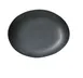 Yanco CH-211 - Oval Dark Green Porcelain Plate, 11" L x 9" W x 1-1/4" H, Dishwasher Safe - Dozen 1 image