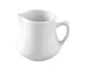 Yanco CM-4 Creamer Pitcher, 4-5 oz, 2-1/2" Dia x 3-1/4" H Porcelain White with Handle - Dozen 1 image