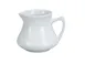 Yanco CM-6 Creamer Pitcher, 6-8 oz Porcelain, 3" Dia x 3-1/2" H, Handle, Dishwasher Safe - Dozen 1 image