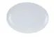 Yanco CO-212 - Extra Heavy Duty 12" Oval Melamine Platter, White, Dishwasher Safe - Dozen 1 image