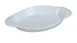 Yanco CO-8-P - 8 oz White Porcelain Gratin, 8‑1/2" L x 4‑1/4" W x 1‑1/8" H Dishwasher Safe - Dozen 1 image