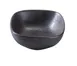 Yanco DB-3003 - 6 oz Square Porcelain Bowl, 4" x 4" x 1-3/4" Dark Bronze, Dishwasher Safe - Dozen 1 image