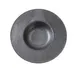 Yanco DB-610 Diamond Black Plate, 10 Oz, 9-1/4" Porcelain Round Bowl, Bronze, Safe - Dozen 1 image
