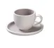 Yanco DM-002 Saucer, 5-1/2" Dia x 1/2" H, Porcelain, Matte Lavender Speckled - Dozen 2 image