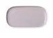 Yanco DM-310 Rectangular Plate, 10" x 5-1/2" x 7/8", Lavender Speckled Porcelain Matte - Dozen 1 image