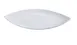 Yanco FU-211 Plate, 11" x 5-1/2" Oval Shape, White Porcelain, Dishwasher & Microwave Safe - Dozen 1 image