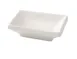 Yanco FU-4046 - Sauce Dish, 2-1/2" W x 3-3/4" D x 1" H, 1.5 oz, White China, Microwave - Dozen 1 image