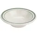 Yanco GB-10 - Green Band Grapefruit Bowl, 13 oz (6-3/8" Dia.), Ceramic, Dishwasher Safe - Dozen 1 image