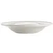 Yanco GB-3 - Green Band Soup Bowl, 9" , 10 oz, Round Ceramic, American White - Dozen 1 image