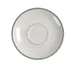 Yanco GB-36 Green Band Saucer, 4-1/2" Ceramic, Dishwasher Oven Microwave Safe, White - Dozen 1 image