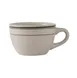 Yanco GB-37 Green Band Ceramic Cup, 8-9 Oz, 3½" Dia x 2⅜" H, White, Microwave Safe - Dozen 1 image