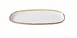 Yanco GL-209 - Oval White China Plate, 9" W x 4 1/4" D x 7/8" H, Dishwasher/Microwave Safe - Dozen 1 image