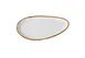Yanco GL-210 Oval China Plate, 10" W x 6" D x 5/8" H, White, Dishwasher/Microwave Safe - Dozen 1 image