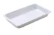 Yanco GN-120 5.5L GN 1/1 Food Pan, White Melamine, 20-7/8" L x 12-4/5" W x 2-9/16" H, Dishwasher Safe 1 image