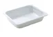 Yanco GN-212 1/2 GN Pan 2.3L 12-4/5" x 10-7/16" x 2-9/16" Rectangular Melamine White Dishwasher Safe 1 image