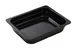 Yanco GN-212BK 1/2 GN Pan, 2.3L, 12-4/5" L x 10-7/16" W x 2-9/16" H Melamine Black, Dishwasher Safe 1 image