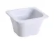 Yanco GN-707 GN 1/6 Pan, 0.9L, 6-15/96" W x 6-3/8" D x 3-15/96" H, White Melamine, Dishwasher‑Safe 1 image