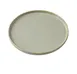 Yanco GO-107 Bread & Butter Plate, 7-1/4" x 3/4" Porcelain, Flat Edge, Coupe Rim, Gold Rim - Dozen 1 image