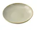 Yanco GO-610 - Golden 10-1/4" X 2" Porcelain Salad Bowl, 30 oz, Gold Rim, Microwave Safe - Dozen 1 image