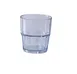 Yanco HA-007 - 7 Oz Clear SAN Plastic Rocks Style, 3" Diameter x 3-1/4" Height, 1 Dozen 1 image