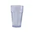 Yanco HA-016 Hawaii Tumbler, 16 Oz Clear SAN Plastic, 3-1/4" Dia x 6" H, Reusable Barware - Dozen 1 image