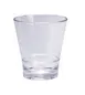Yanco HA-212 12 oz Clear SAN Rocks Glass, 3-1/2" Dia x 4" H, Safe - Dozen 1 image
