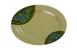 Yanco JP-2012 - Japanese Oval Plate 12" x 9" (10"-12" Dia), Melamine Dishwasher Safe - Dozen 1 image