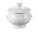 Yanco LB-12-L Soup Tureen, 12 Oz Bouillon, 4-3/8" Dia. X 3" H Porcelain Lid Microwave Safe - Dozen 1 image