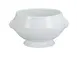 Yanco LB-215 - Porcelain Soup Tureen 15 Oz 6-1/4"Lx5-1/4"Wx3-1/4"H White Dishwasher Safe - Dozen 1 image