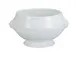 Yanco LB-232 Soup Tureen, 32 Oz White Porcelain, 8" L x 7" W x 4-1/2" H, Dishwasher Safe - Dozen 1 image
