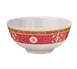 Yanco LG-5208 Longevity Noodle Bowl, 8" Round Melamine, 60 oz (1 Qt) Dishwasher Safe - Dozen 1 image